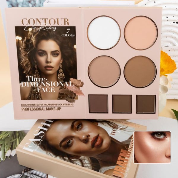 ShadeLibrary – 5 Layer Book Palette with 67 Pro Eyeshadow Shades