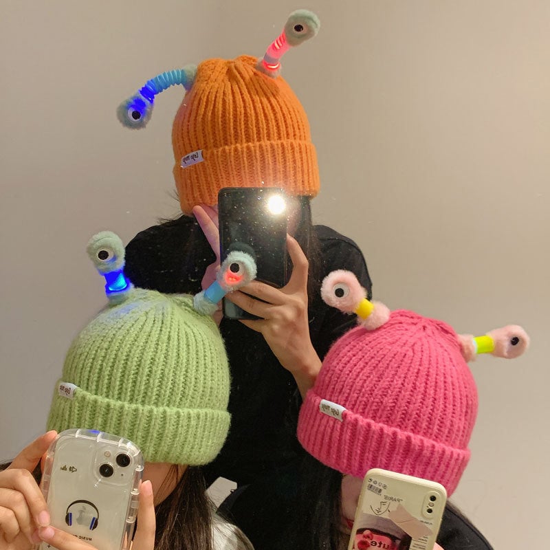 NightPuff - Adorable Knit Hat For Cold Nights