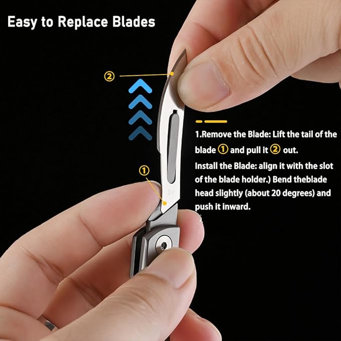 EdgeCraft – Folding Utility Scalpel Knife