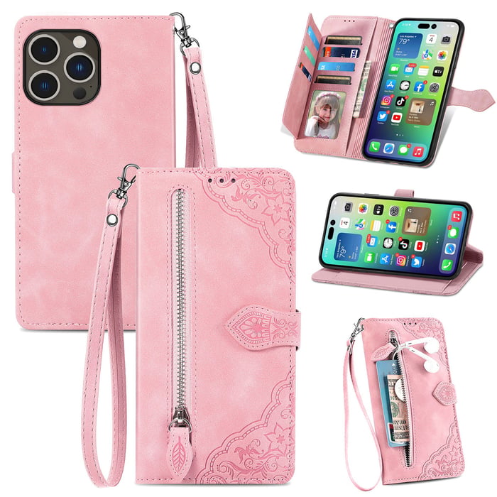 VelvetShield – Luxury Flip Wallet for iPhone