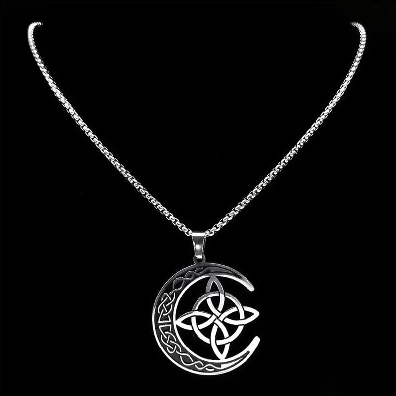 LunaCelt – Mystic Steel Necklace