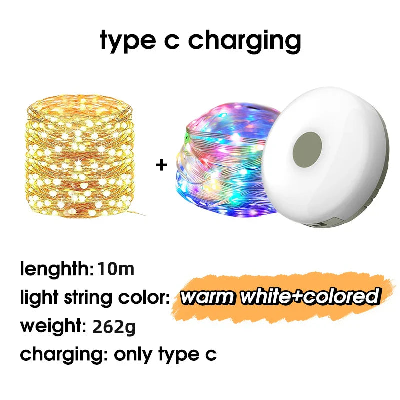 GlowTrail – Outdoor Waterproof String Lights