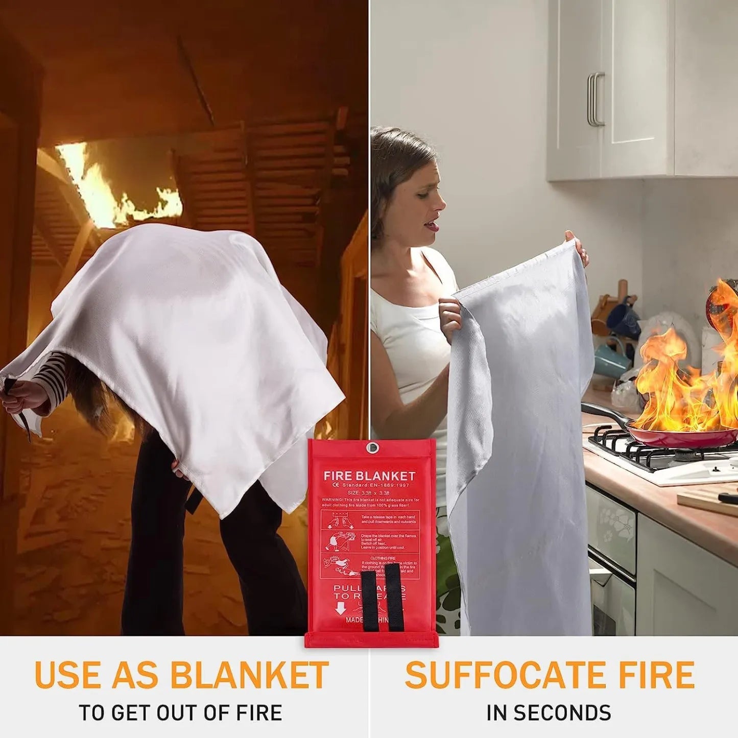 BlazeShield – Emergency Fire Blanket