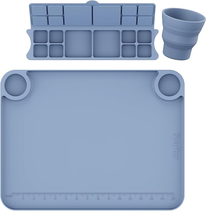 PalettePro - Silicone Mat with Paint Cup
