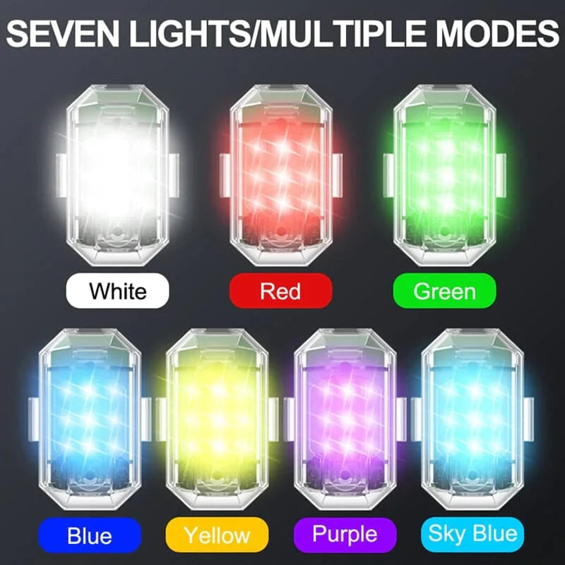 GlowPulse – Rechargeable LED Strobe