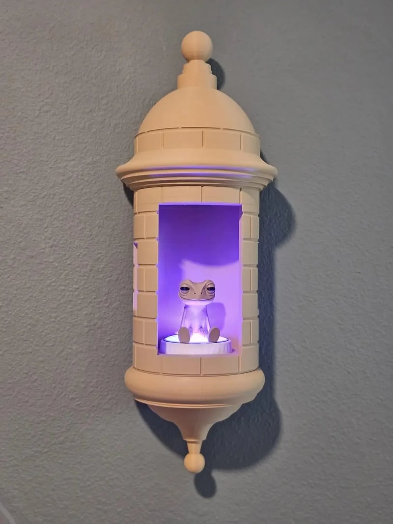 CoquíGlow – Puerto Rican Garita Lamp