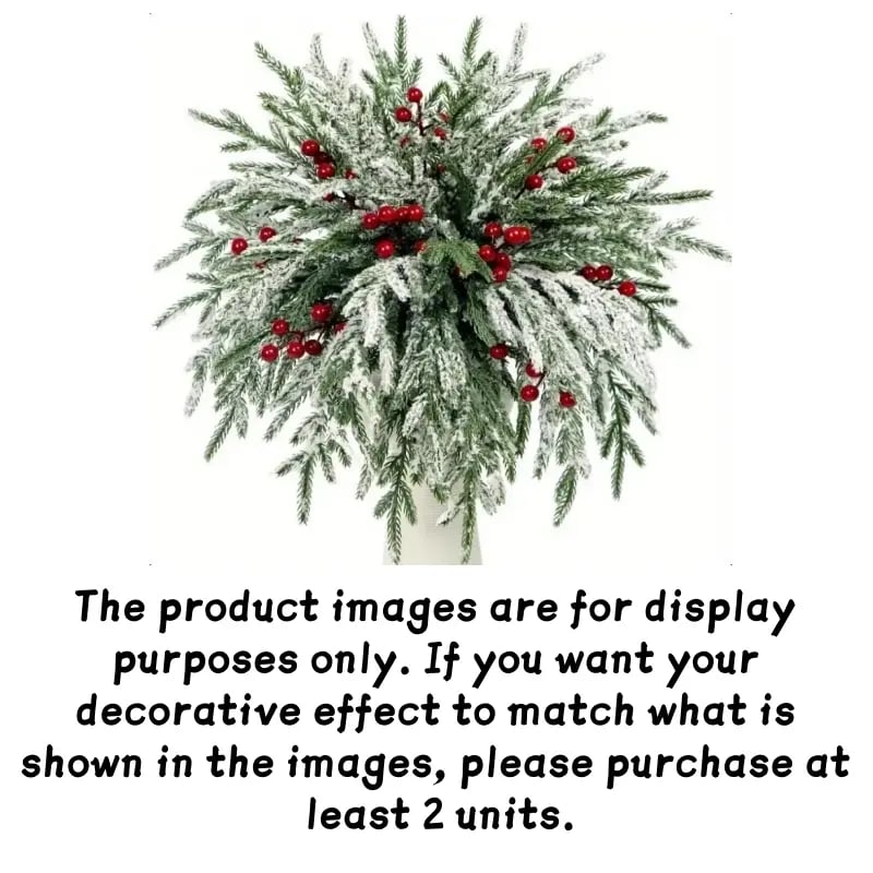 JollySpruce - Easy, No-Mess Christmas Greenery Decoration