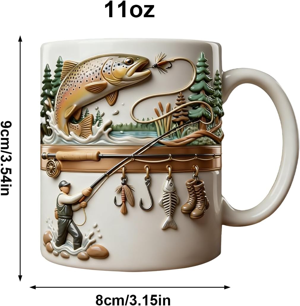 FishBuzz – Hooked on Fishing Coffee Mug