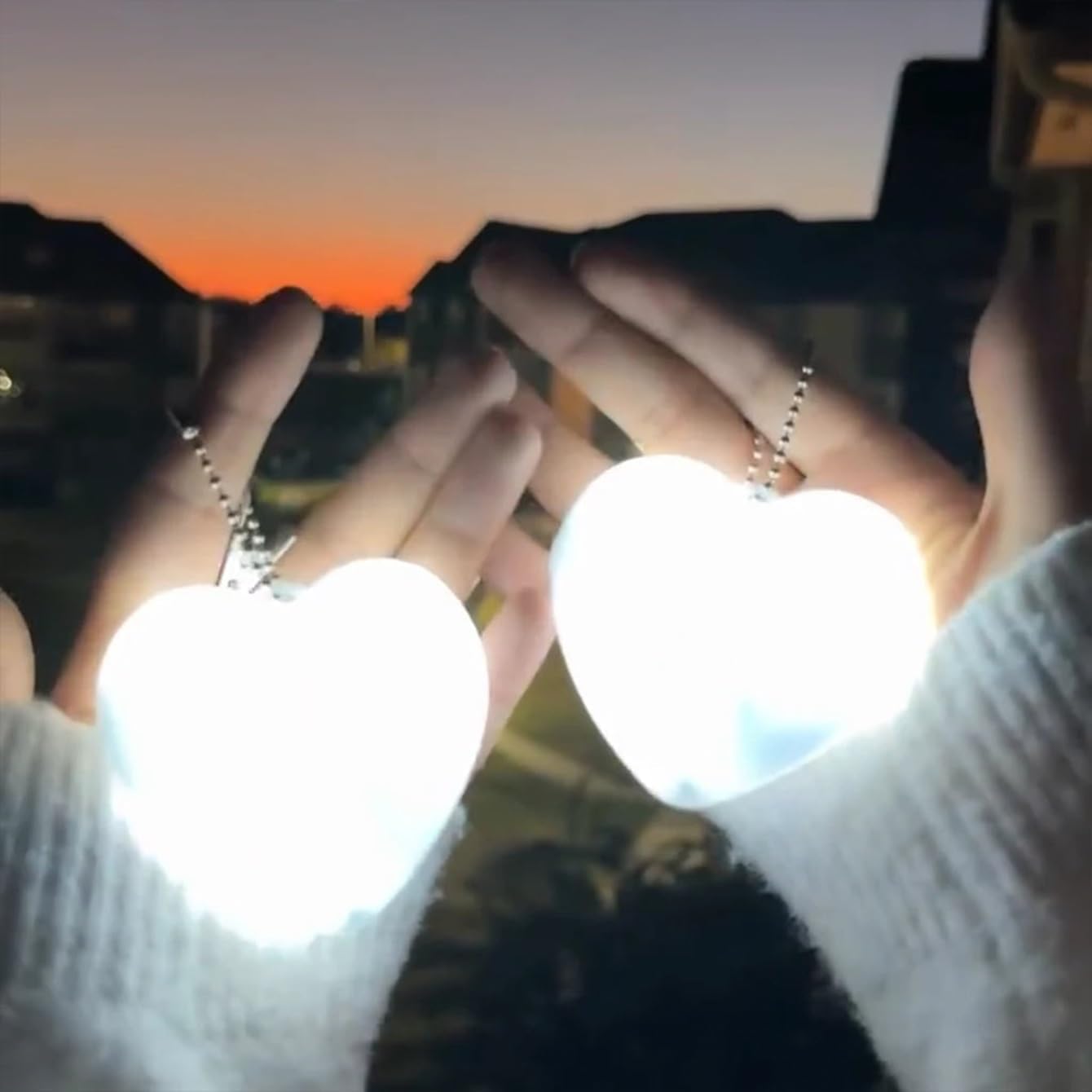 GlowMotion – Heart & Star LED Light with Sensor