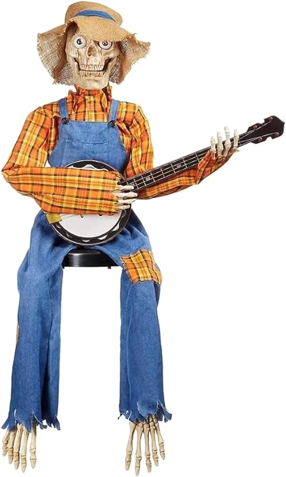 BanjoBones – Animated Musical Skeleton Figurine