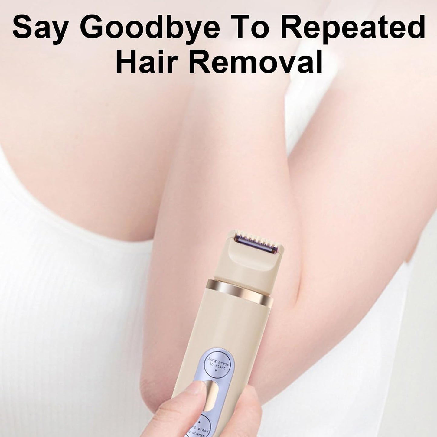 SilkyGlow | 2-in-1 Electric Shaver For Women For Smooth Skin