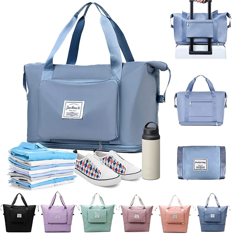 TravelMate – Waterproof Foldable Duffel Bag