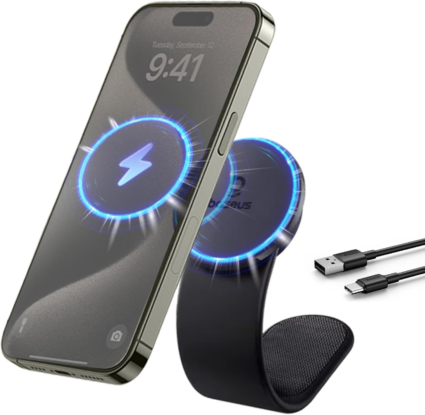 DashMag - Magnetic Mount with Wireless Power