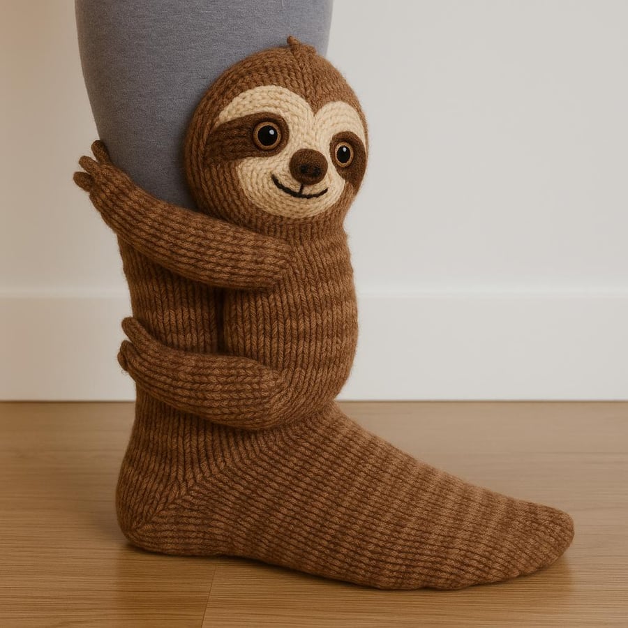PawPrints – Cozy Animal Pattern Socks