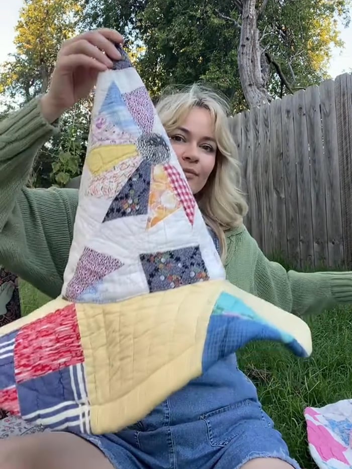 HexaStitch – Handcrafted Quilted Witch Hat