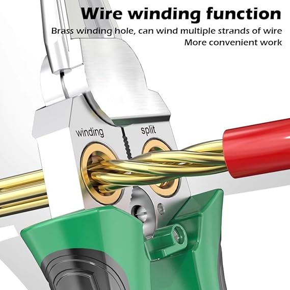 PowerGrip - 8 in 1 Pro Wire Stripper & Voltage Tester