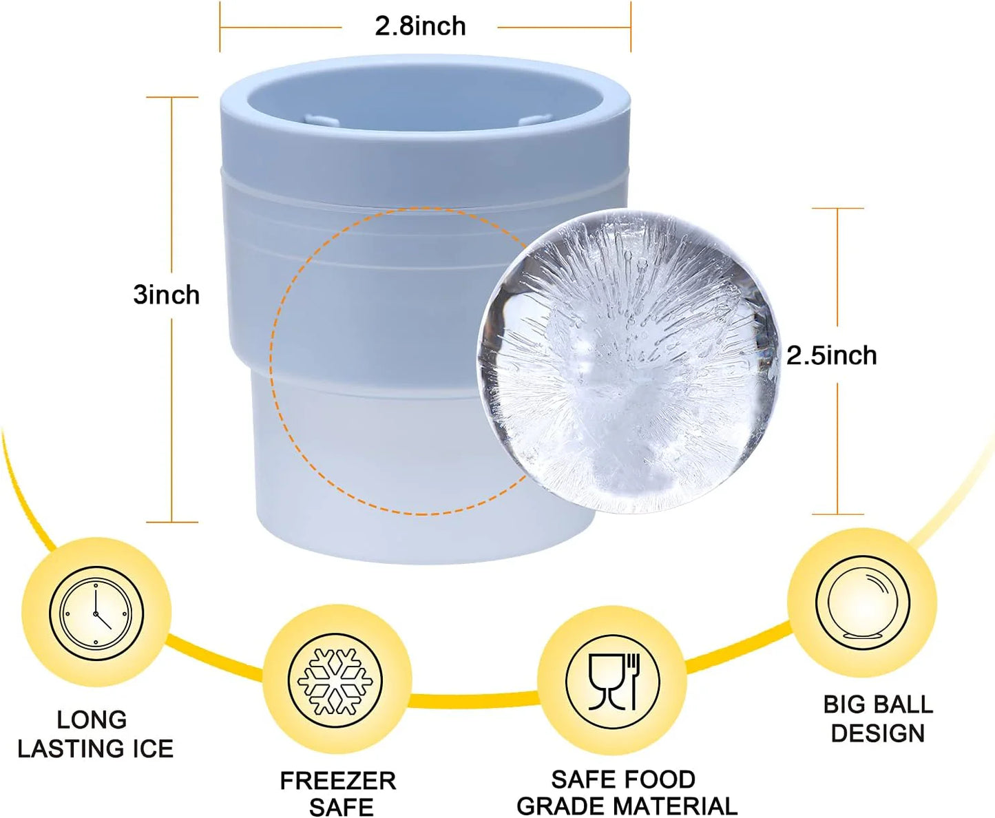 FrostSphere – Premium Ice Ball Maker