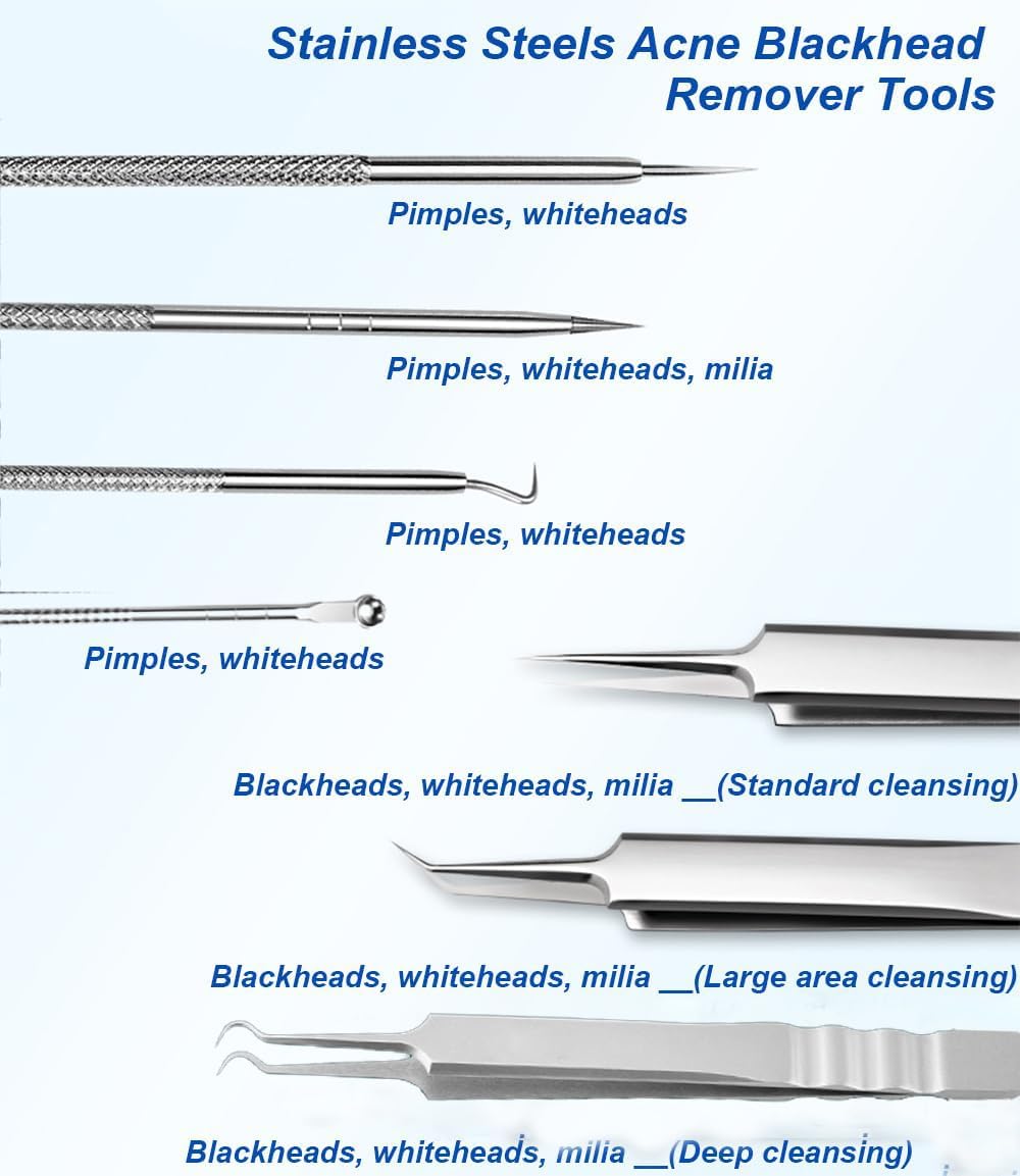 DermaSteel – Precision Stainless Steel Pore Cleaner Kit