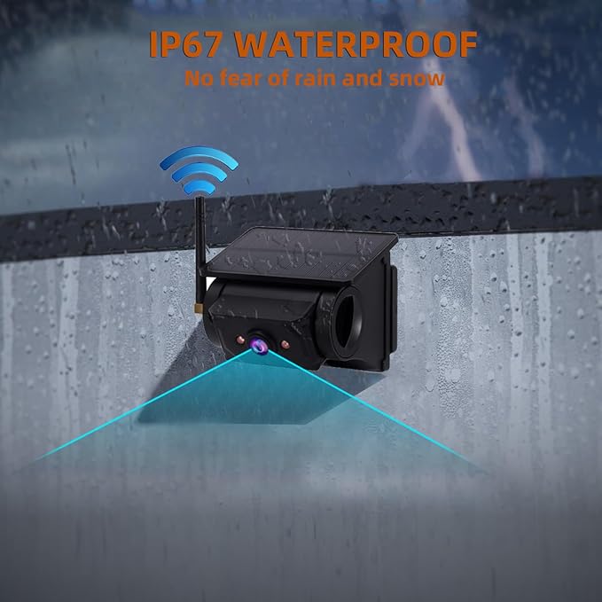 SolarVision – Magnetic Wireless Backup Camera Set