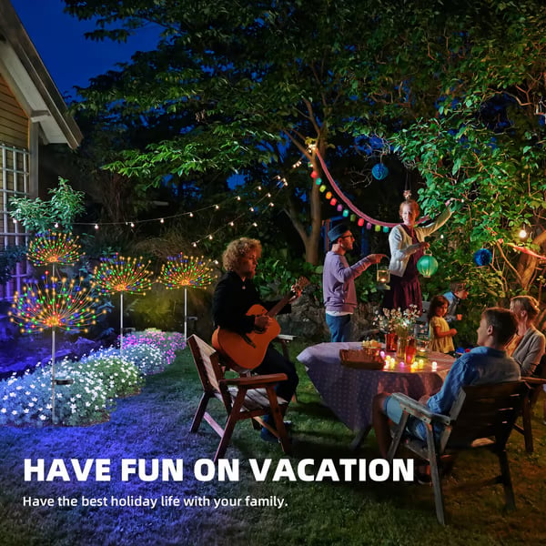 LumiBloom – Solar Garden Fairy Lights