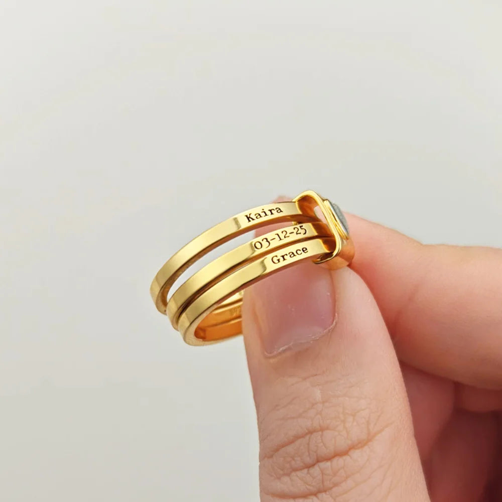 EternaBands – Personalized Family Name Rings