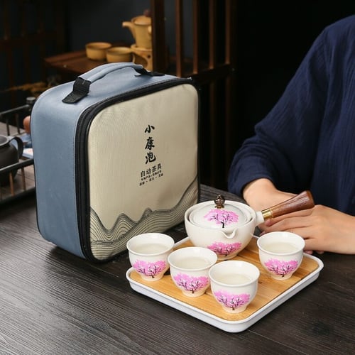 TeaGlide – 360° Rotating Travel Tea Maker Set
