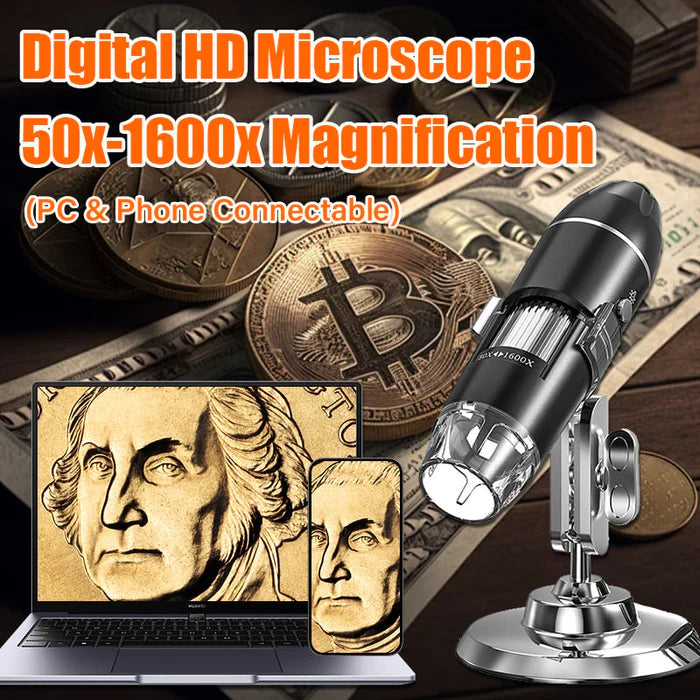 TrueScope – High Definition Digital Microscope 50x–1600x
