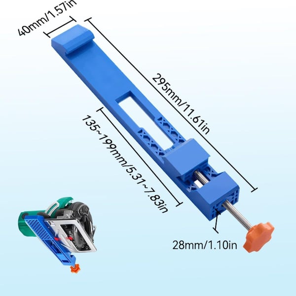 CutMaster – Adjustable Machine Base Guide