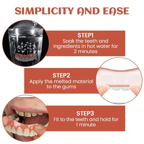 ComfortFit – Silicone Denture Reline Kit