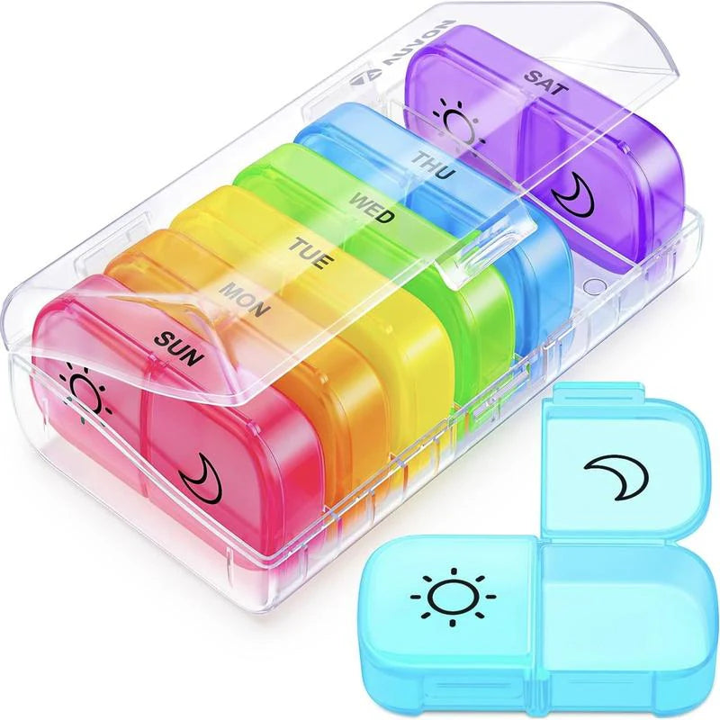 PillGuard – Travel-Friendly Weekly Organizer