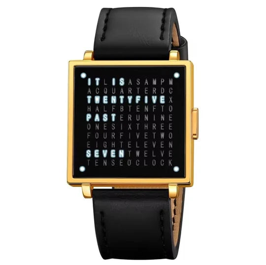 LexoTime - Unisex Textual Watch