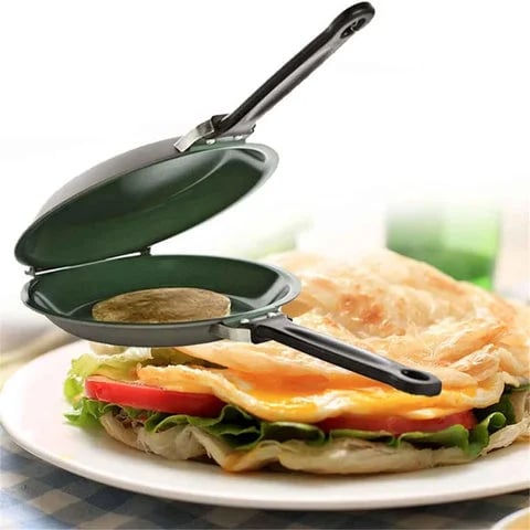 FlipMaster – Double Sided Non Stick Frying Pan for Easy Cooking