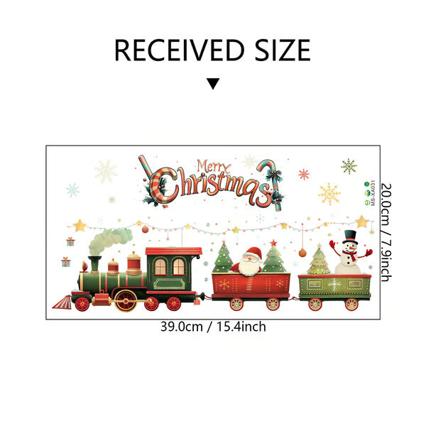 FestiveGlow – Christmas Wall Sticker Set