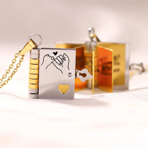 LoveChapter – Sentimental Book Necklace for Daughter