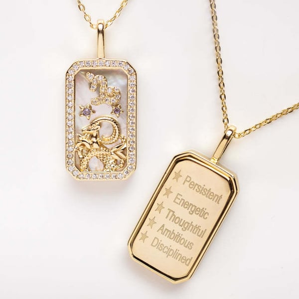 AstroGlow – Custom Zodiac Sign Necklace