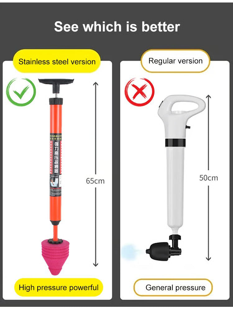 PowerFlush – Air Pressure Toilet Plunger