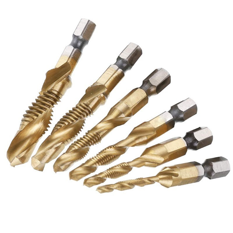 TapForge – Titanium Drill Tap Bit Set