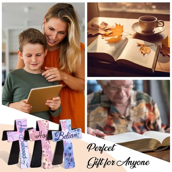 ScriptureSave – 16 Pcs Magnetic Cross Bookmarks