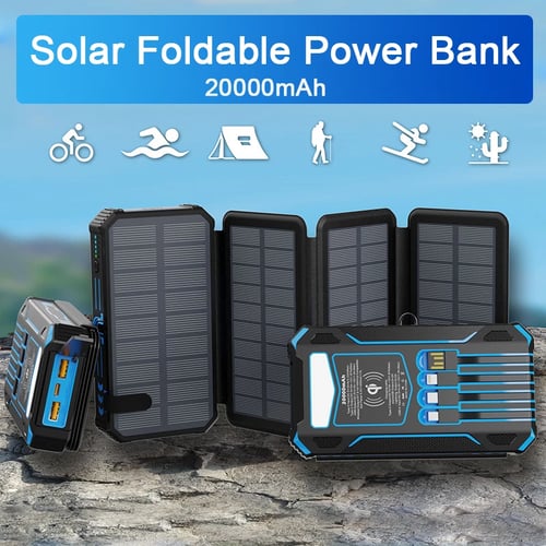 SunVolt – Outdoor Foldable Solar Power Bank