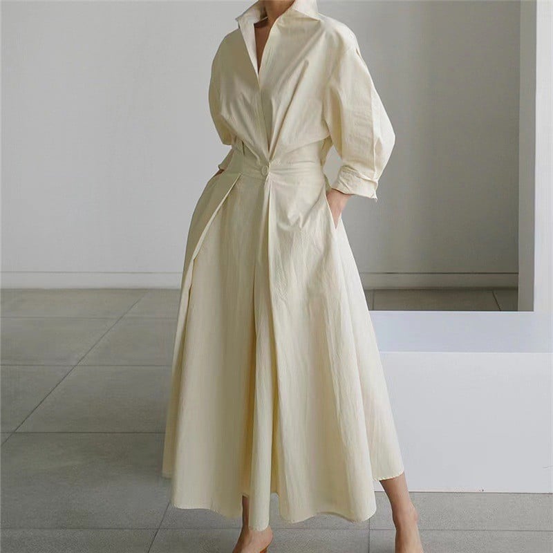Eleganza - Women’s Cotton Wrap Dress