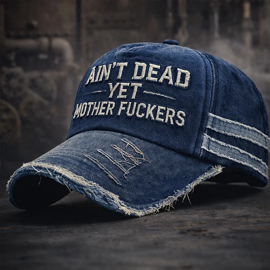 Ain't Dead Yet Vintage Trucker Cap-Buy 2 Free shipping