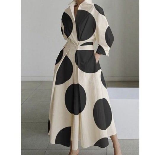 Eleganza - Women’s Cotton Wrap Dress