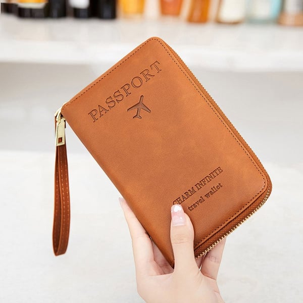 TravelGuard – RFID Multi-Functional Passport Wallet