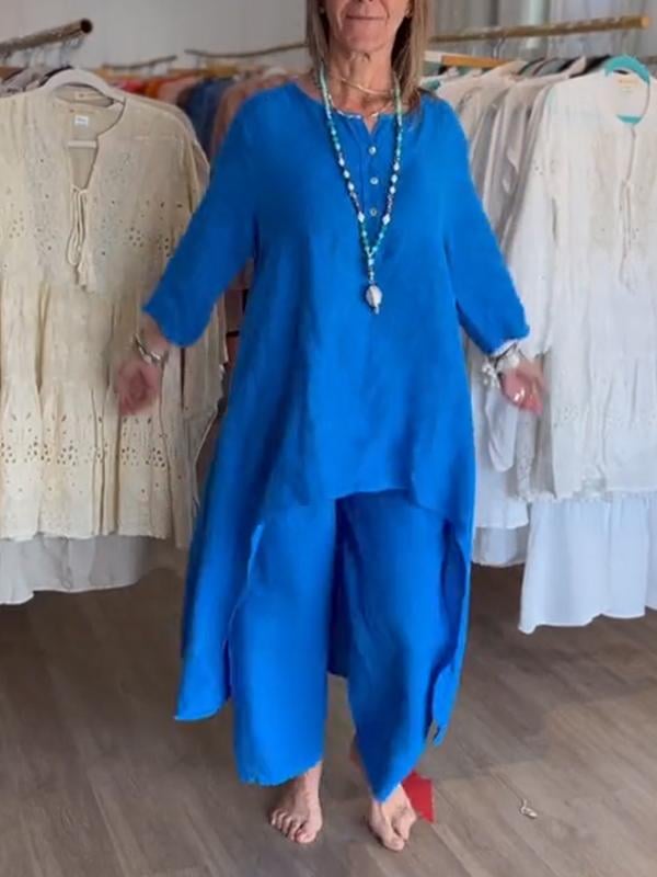 LuxeBreathe - Soft & Stylish Linen Set