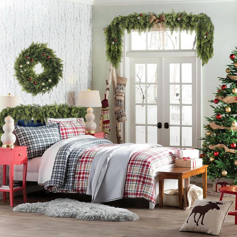 EverCedar – Realistic Winter Garland