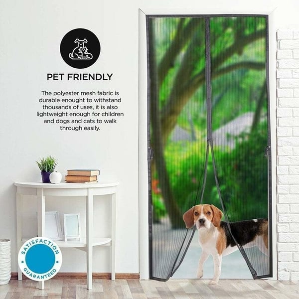 MagnaBreeze – Hands-Free Magnetic Screen Door