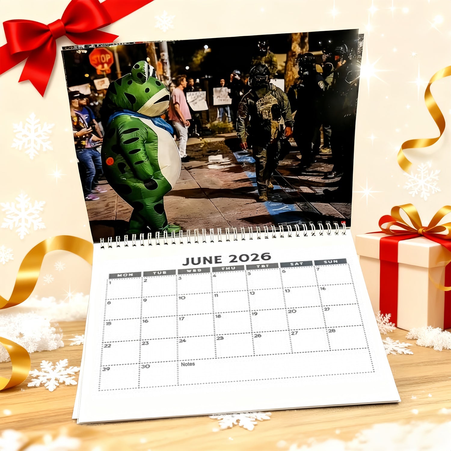 FrogSpirit - Bold Portland Art Calendar 2026