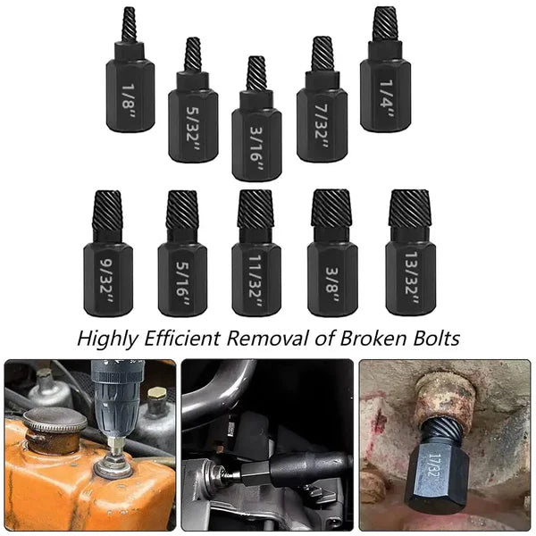 TwistOut – Hex Socket Broken Screw Removal Tool