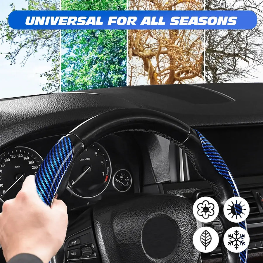 CarbonCommand - Premium Silicone Steering Cover