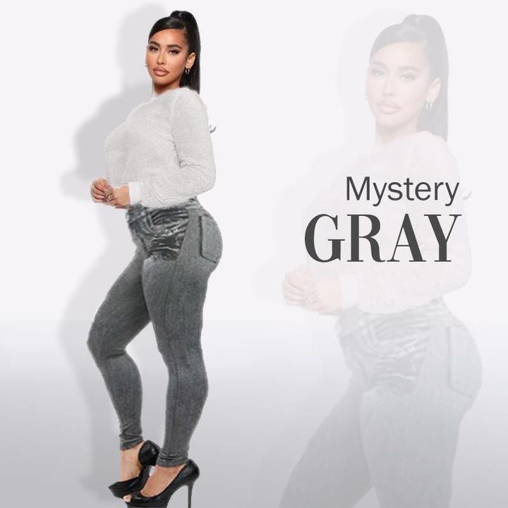 LiftWear- Body-Sculpting Denim Leggings